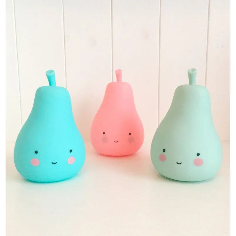 A Little Lovely Company Mini Pear Light Blue