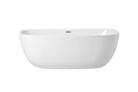 Allegra 70" Soaking Roll Top Bathtub