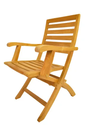 Anderson Teak CHF-109 Andrew Folding Armchair, Set of 2