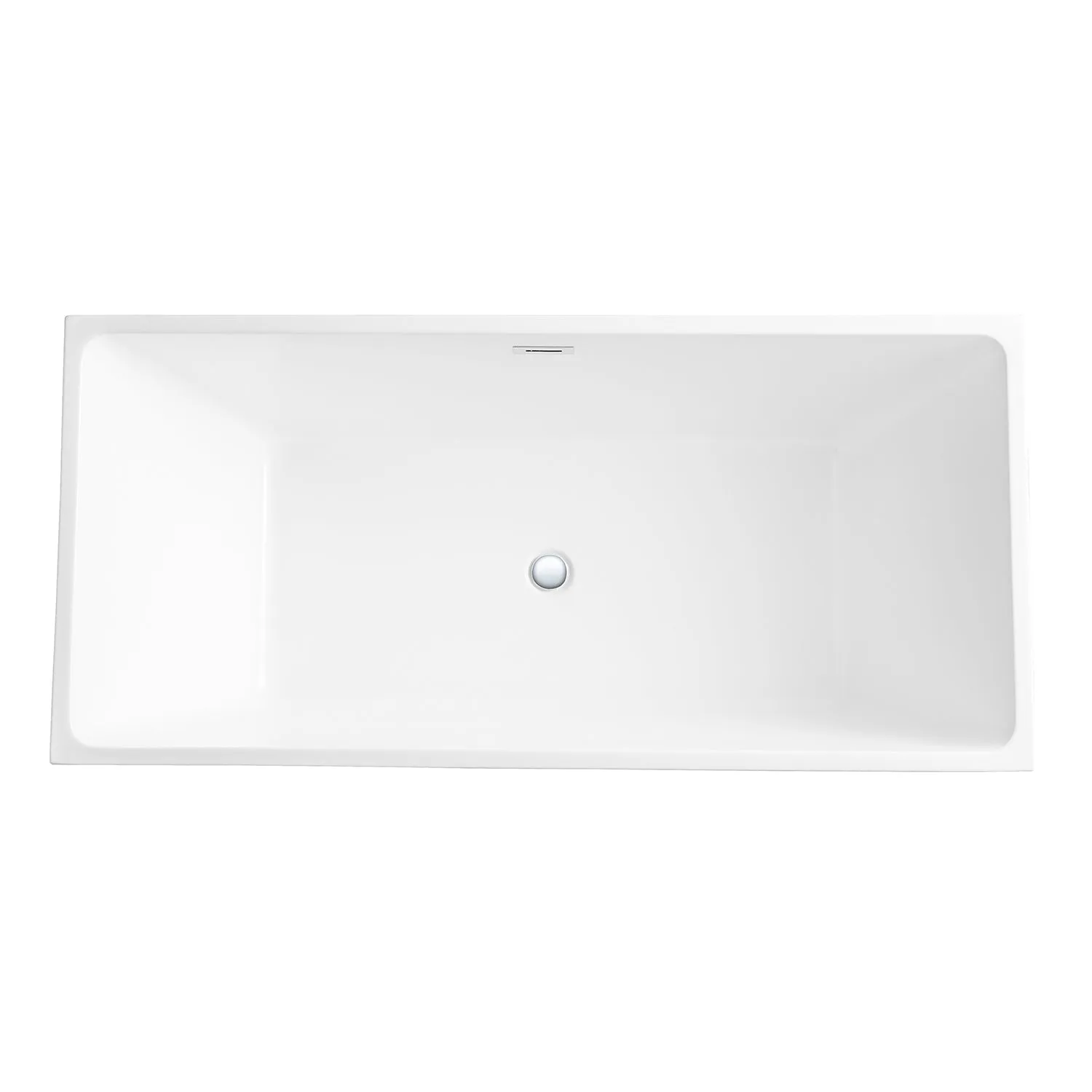 APEX 67" x 31" Freestanding Acrylic Bathtub