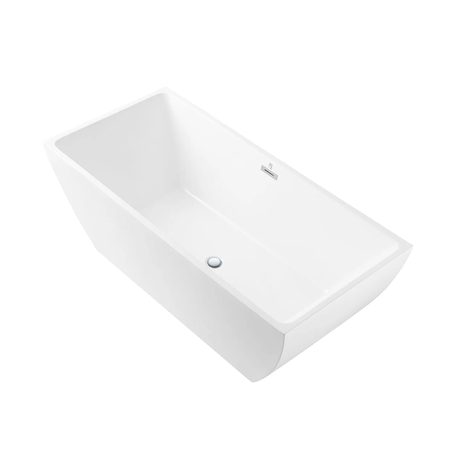 APEX 67" x 31" Freestanding Acrylic Bathtub