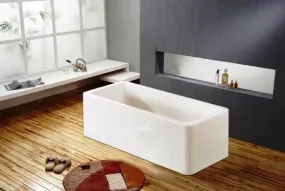 Aqua Decor Florencia 66" Modern Free Standing Bathtub