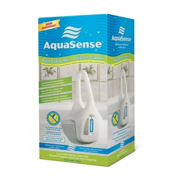 AquaSense Bath Safety Rail Low Profile