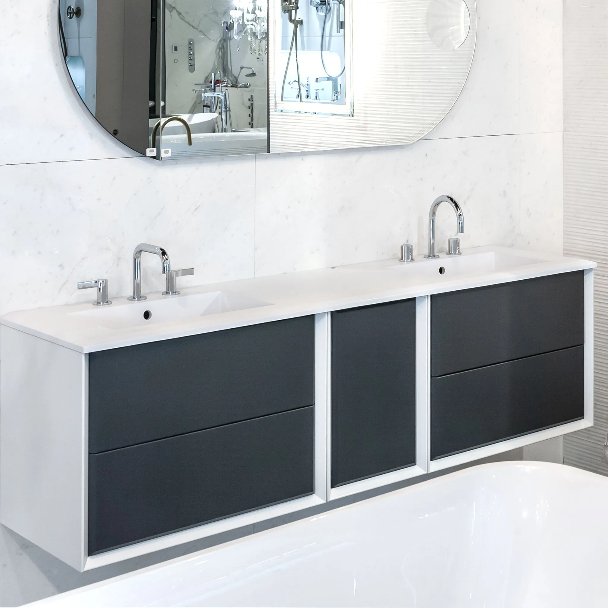 Baden Haus Bath Vanity Bellagio Double Sink