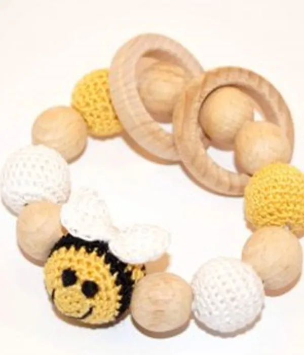 Bee Teething Bracelet