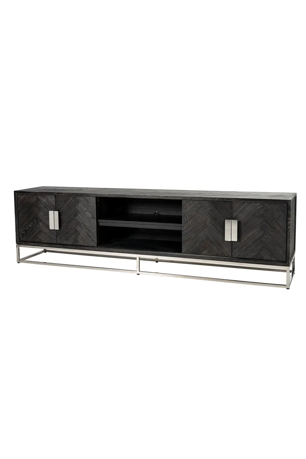 Black Oak 4 Door TV Sideboard | OROA Blackbone