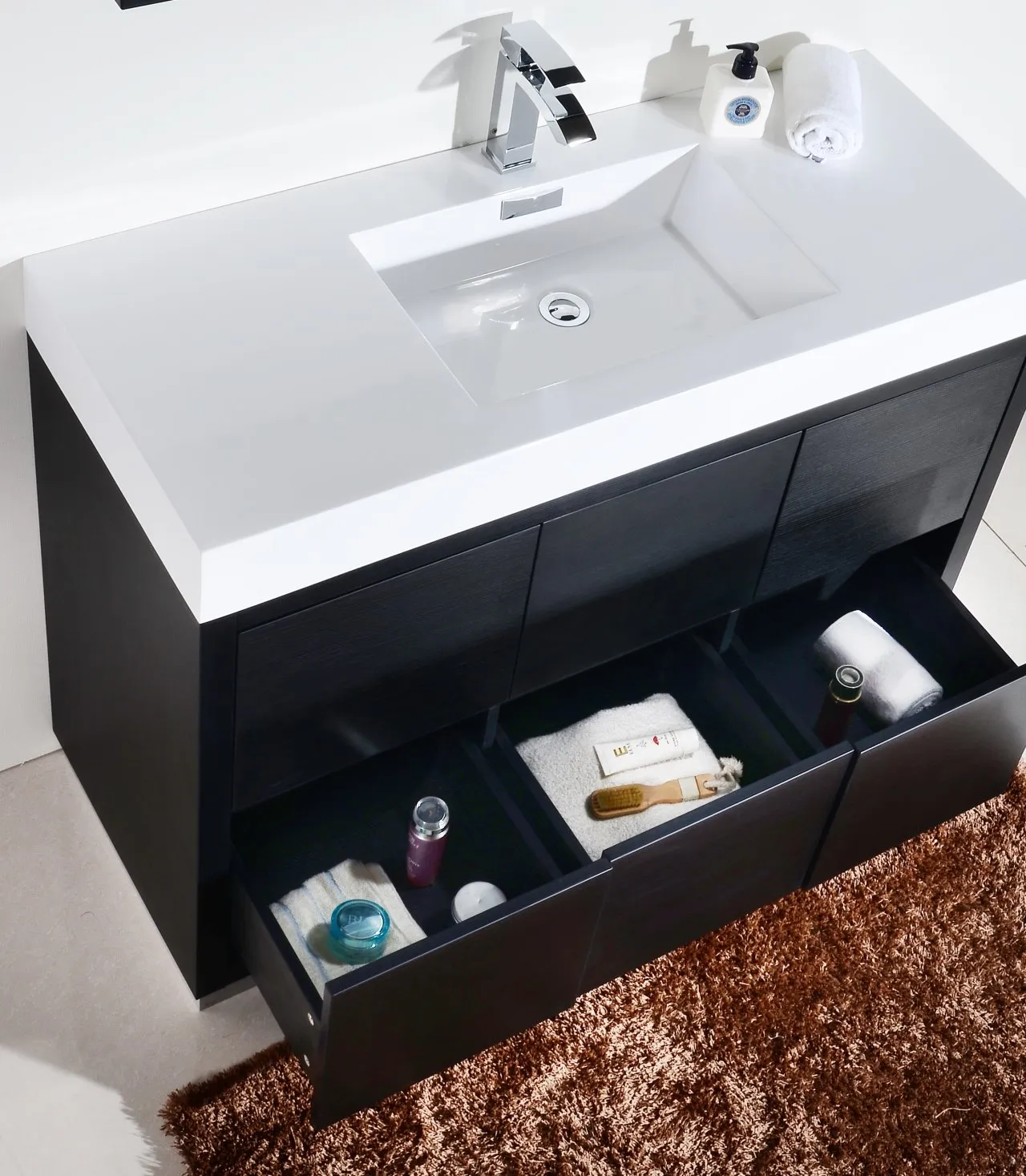 Bliss 48" Freestanding Modern Bathroom Vanity