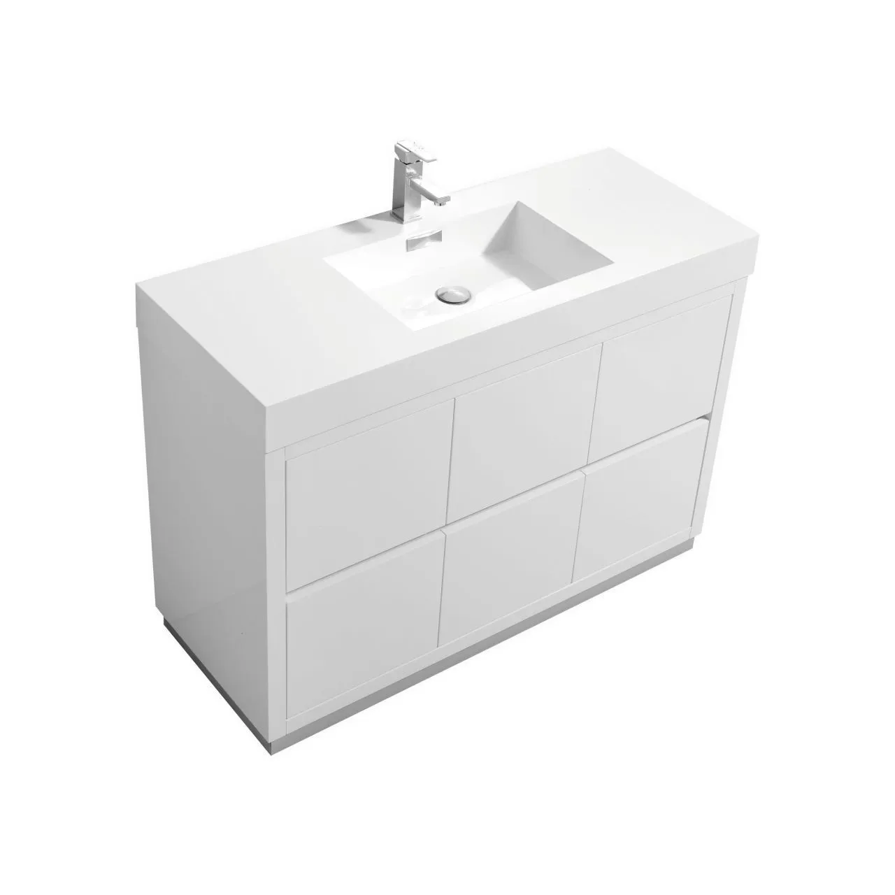 Bliss 48" Freestanding Modern Bathroom Vanity