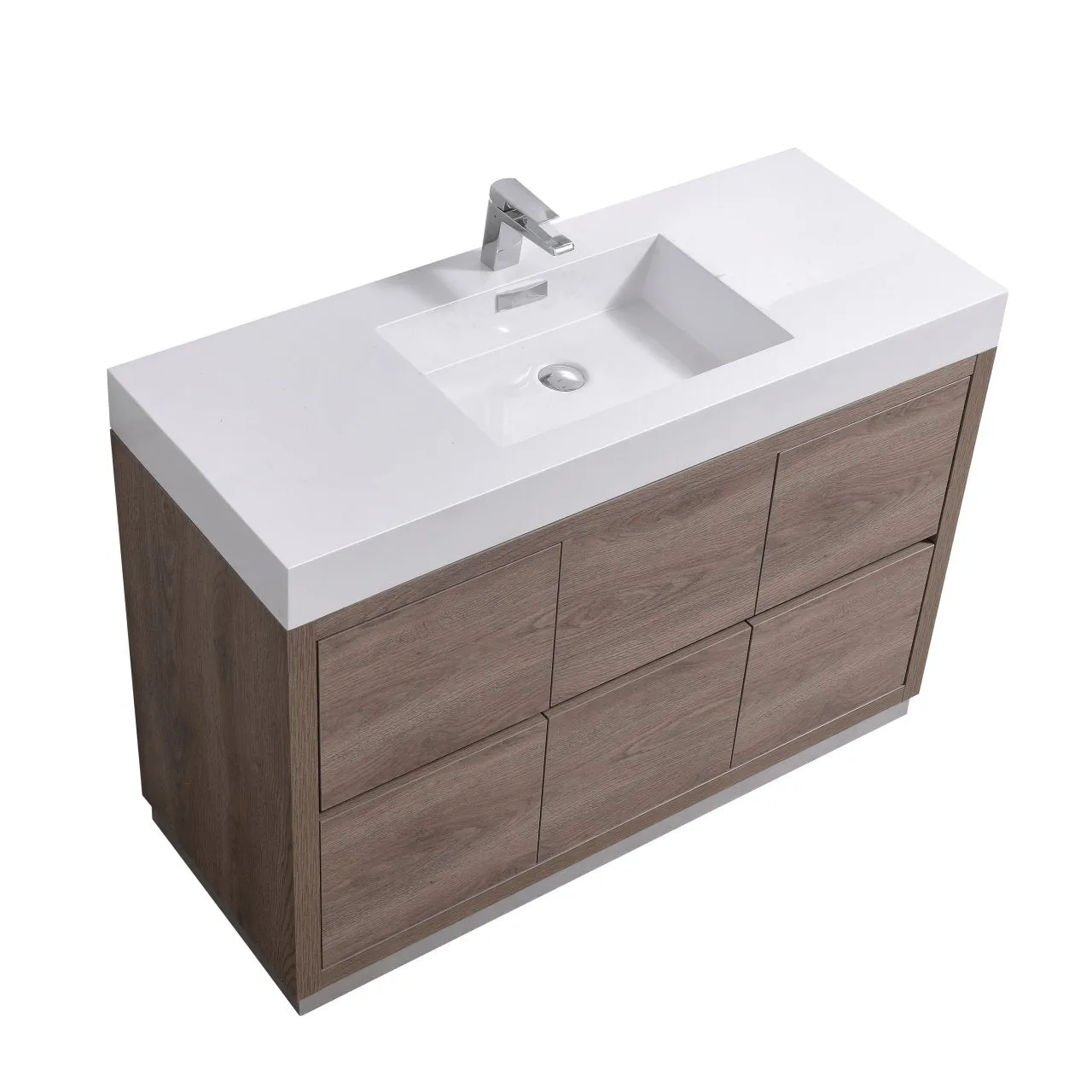 Bliss 48" Freestanding Modern Bathroom Vanity