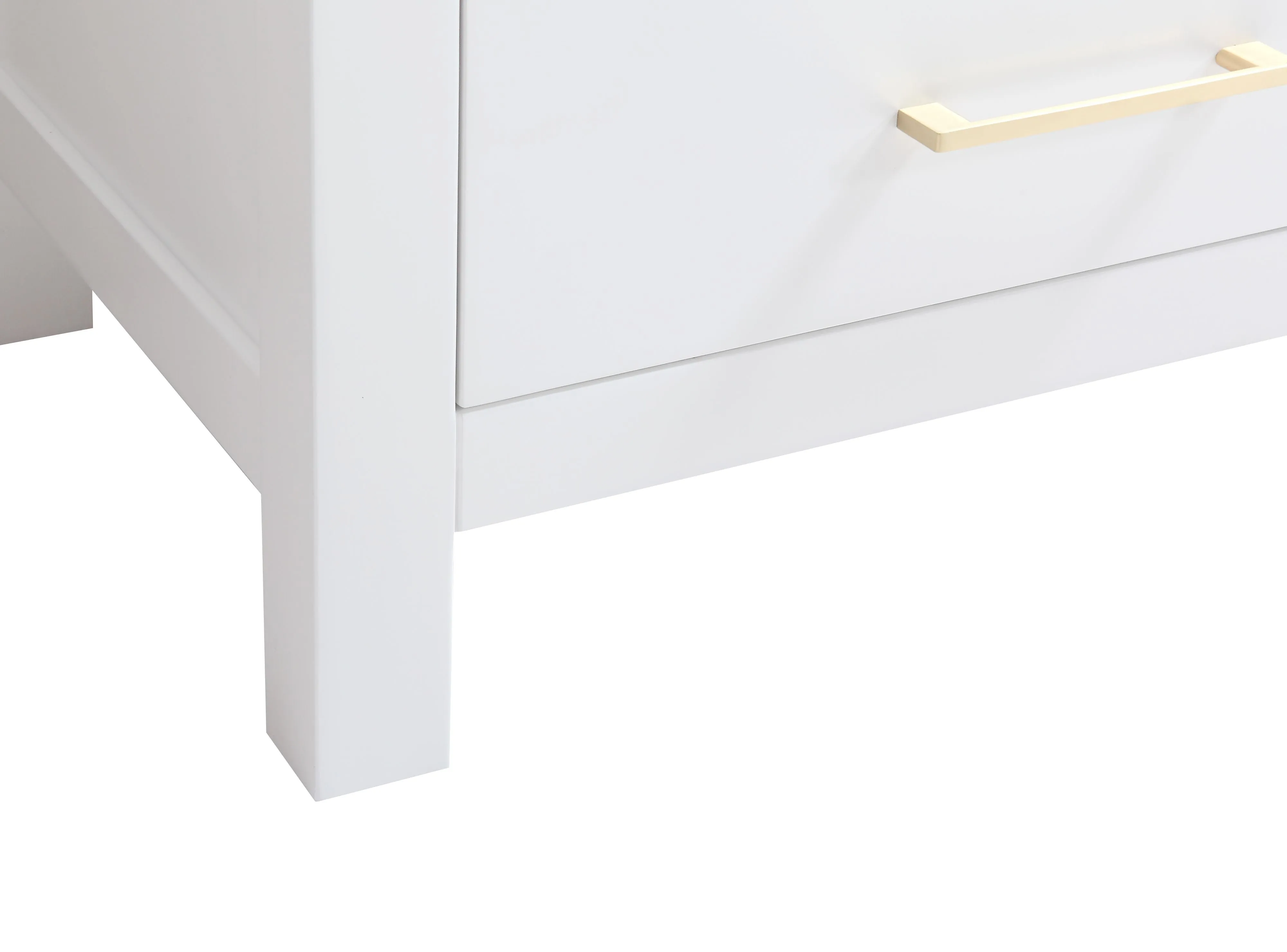 CCS201 - 24" x 18"White, Floor Standing Modern Bathroom Vanity