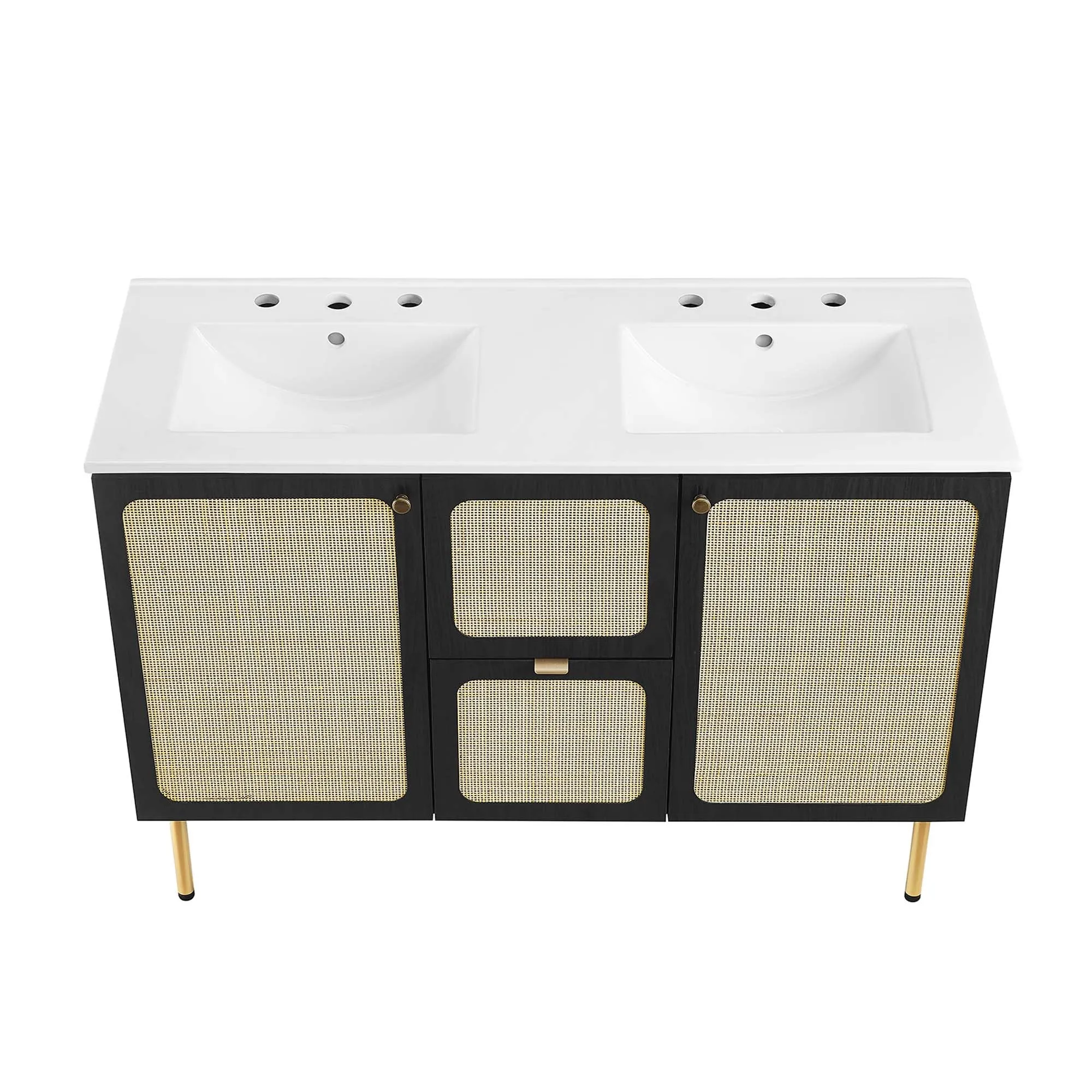 Chaucer 48" Double Sink Bathroom Vanity by Modway