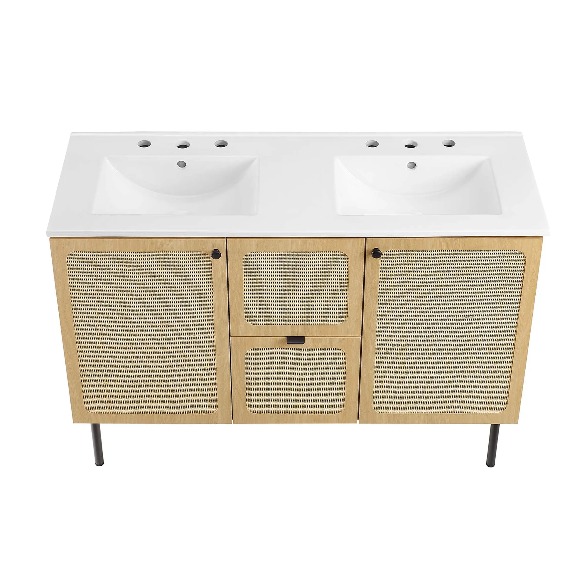 Chaucer 48" Double Sink Bathroom Vanity by Modway