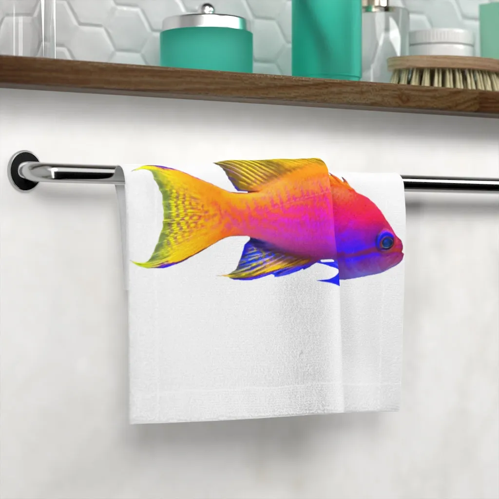 Colorful Fish Face Towel