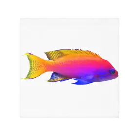 Colorful Fish Face Towel