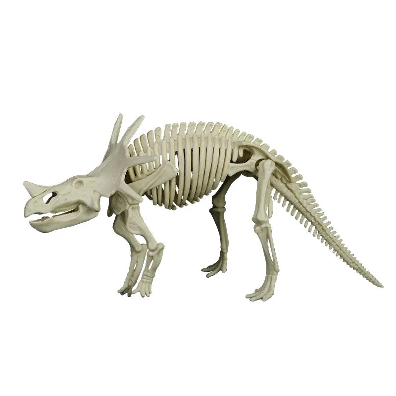 Dinosaur Archaeology Mining Toys Assembled Skeleton Model