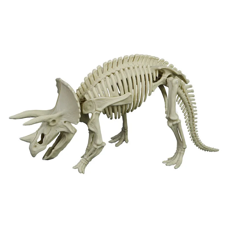 Dinosaur Archaeology Mining Toys Assembled Skeleton Model