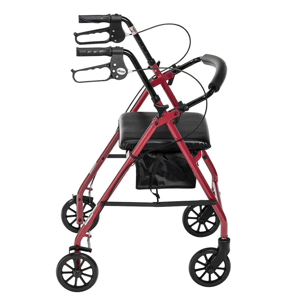 Drive Rollator Walker with 6" Wheels