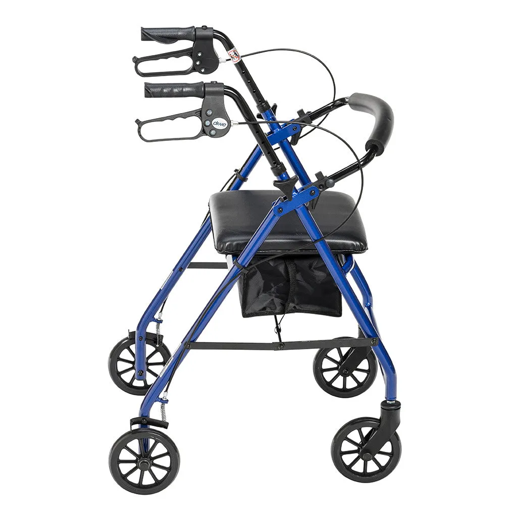 Drive Rollator Walker with 6" Wheels