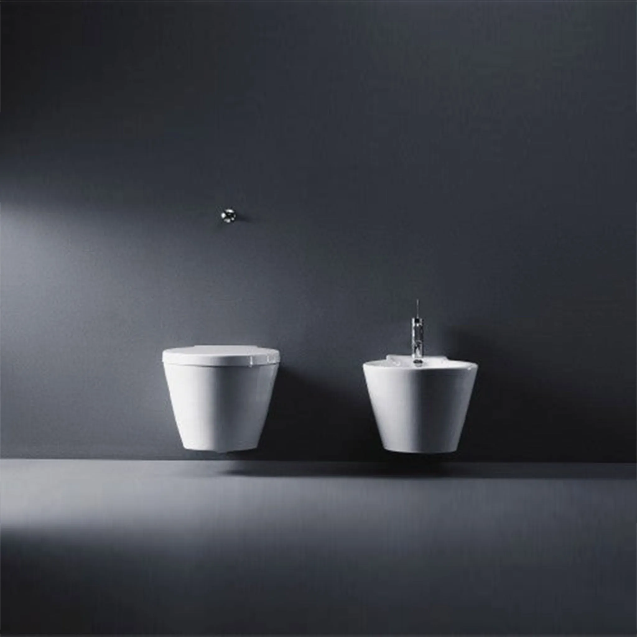 Duravit Starck 1 Wall-Mounted Toilet