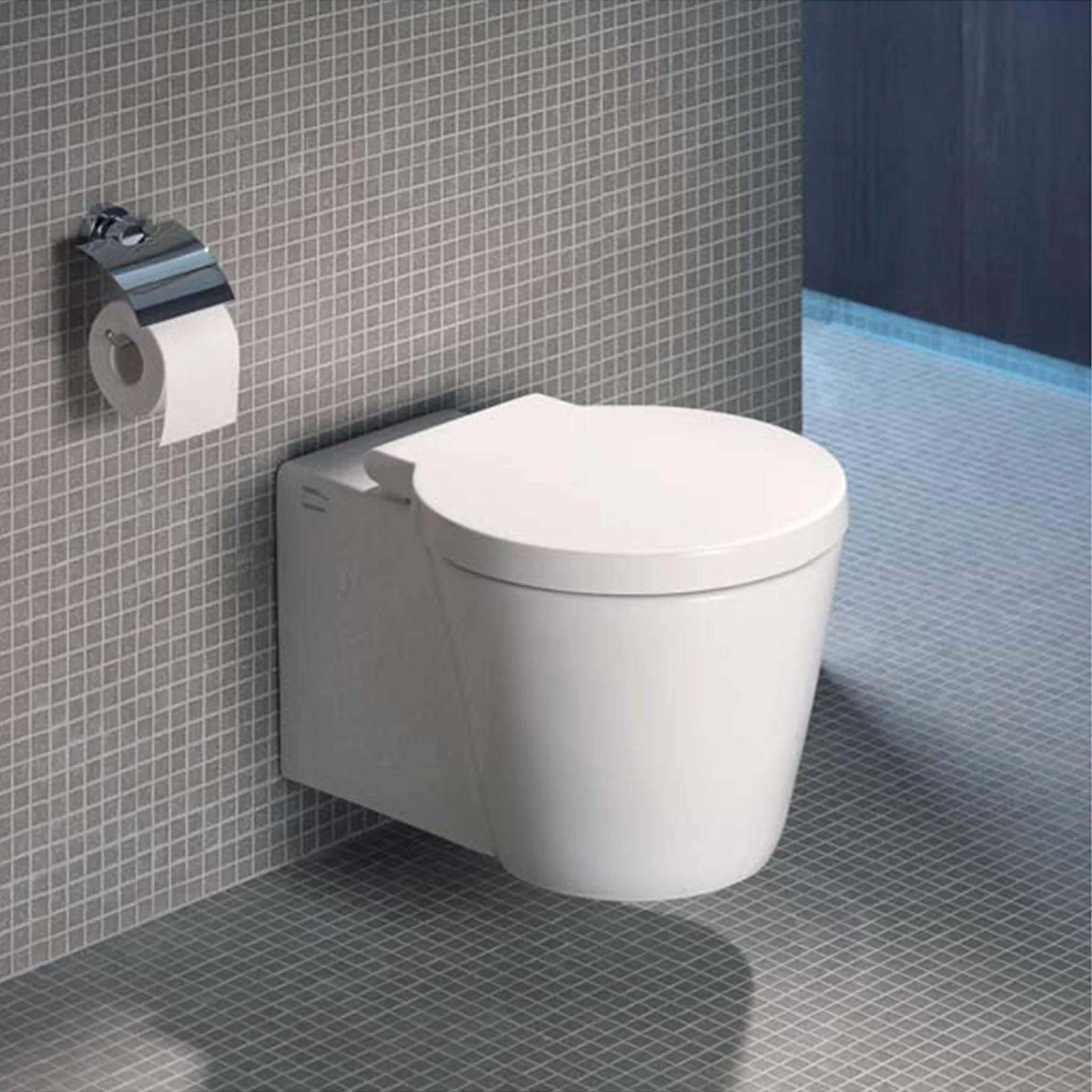 Duravit Starck 1 Wall-Mounted Toilet