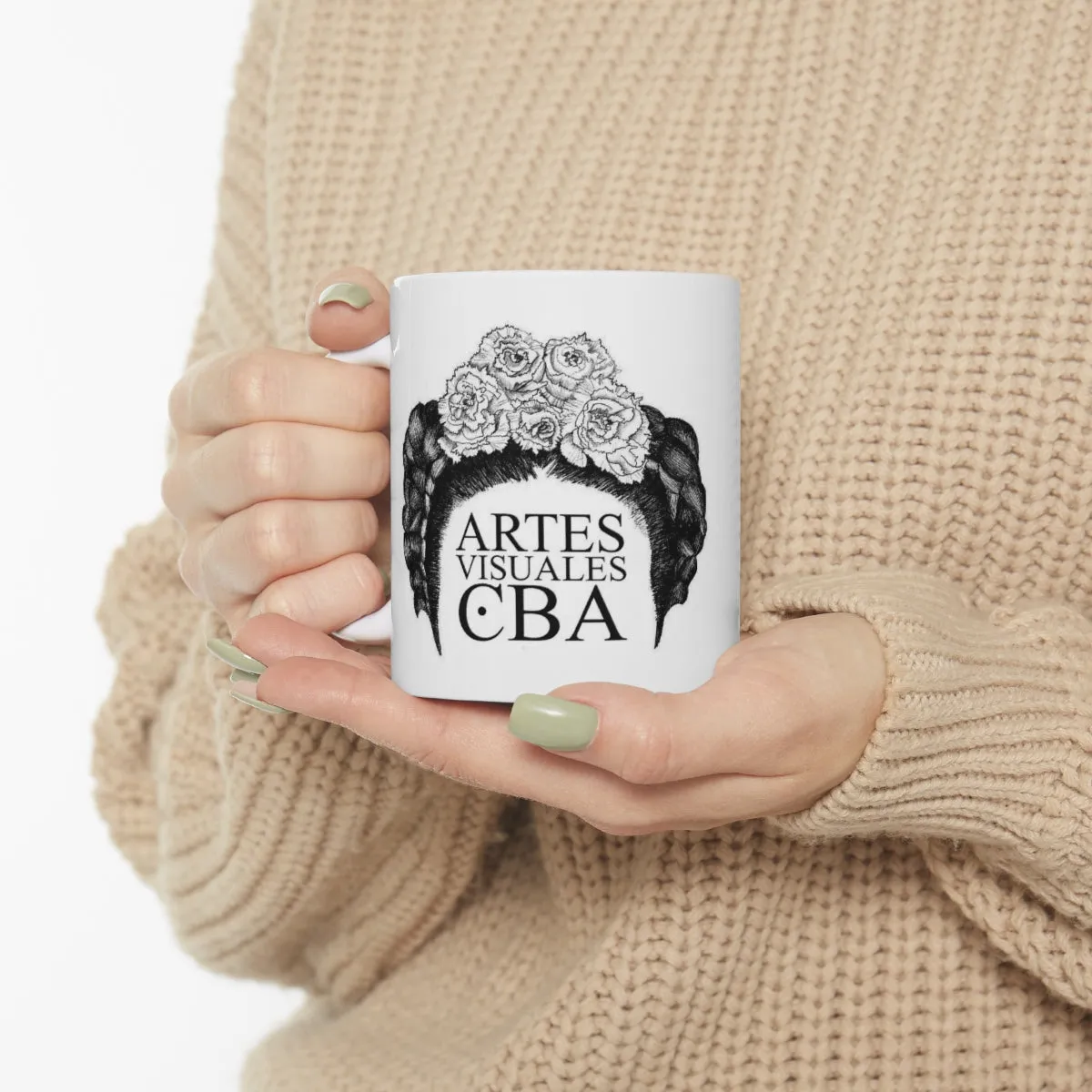 Frida Artes Visuales CBA Ceramic Mug 11oz by Insignia