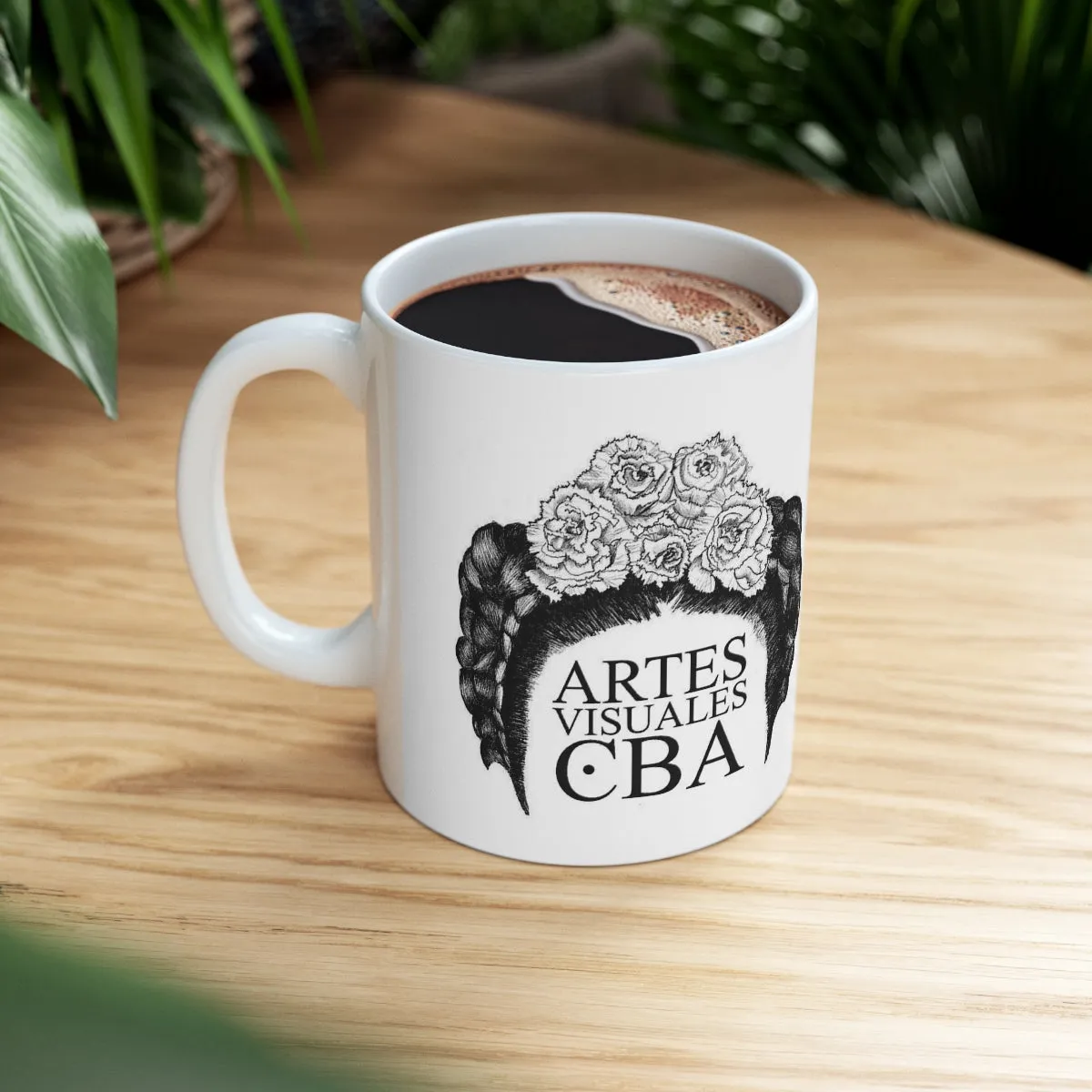 Frida Artes Visuales CBA Ceramic Mug 11oz by Insignia