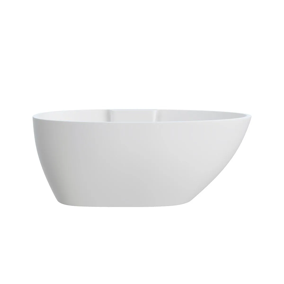 Hadiya-56-WHT Freestanding Bathtub