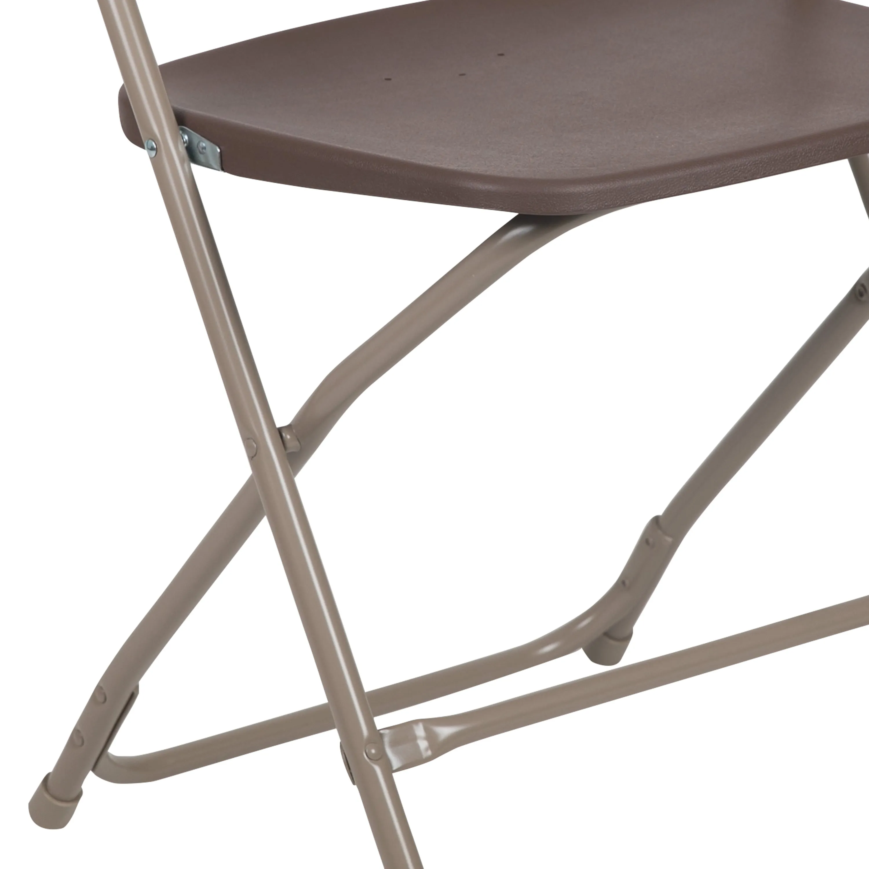 Hercules Series Plastic Folding Chair - 650LB Weight Capacity