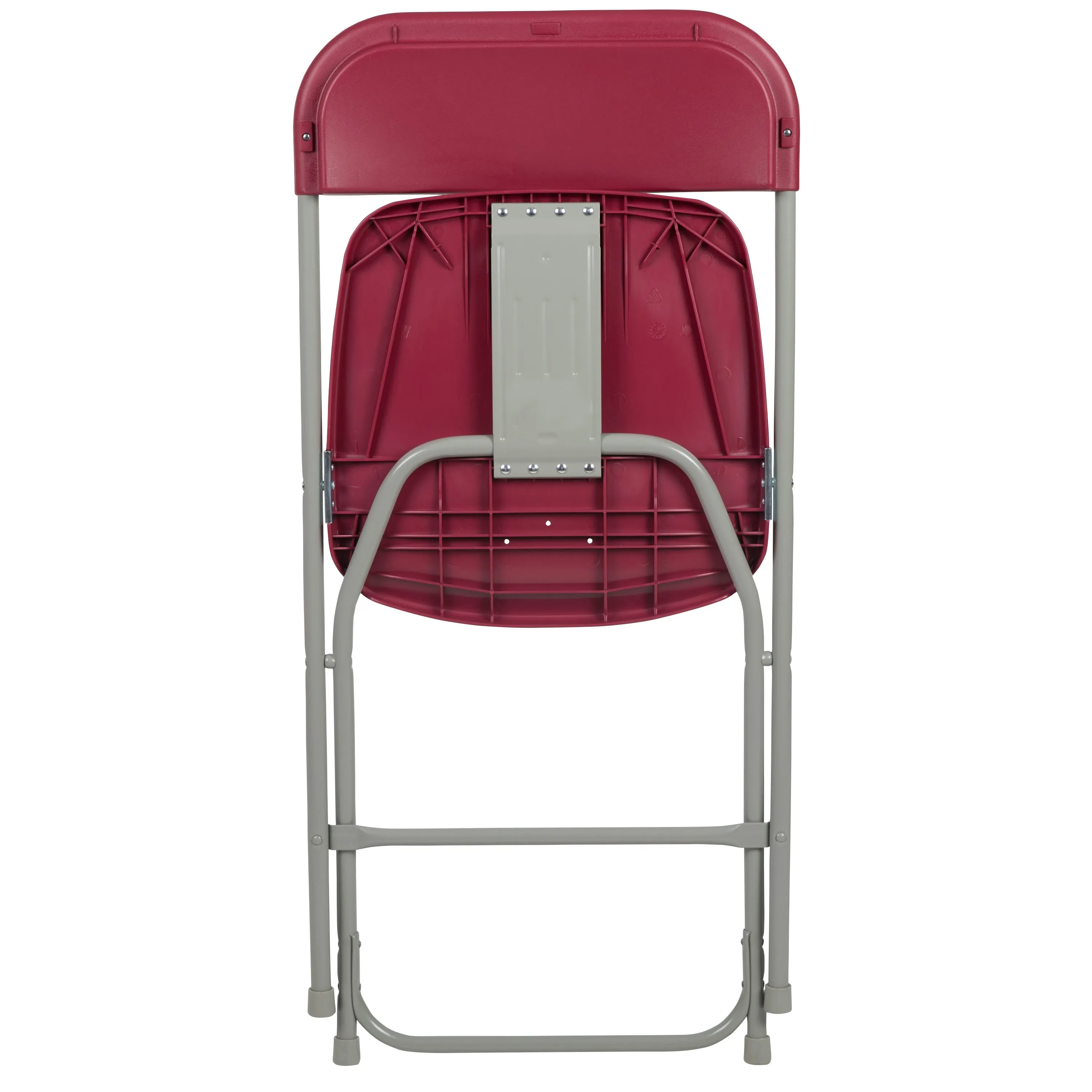 Hercules Series Plastic Folding Chair - 650LB Weight Capacity