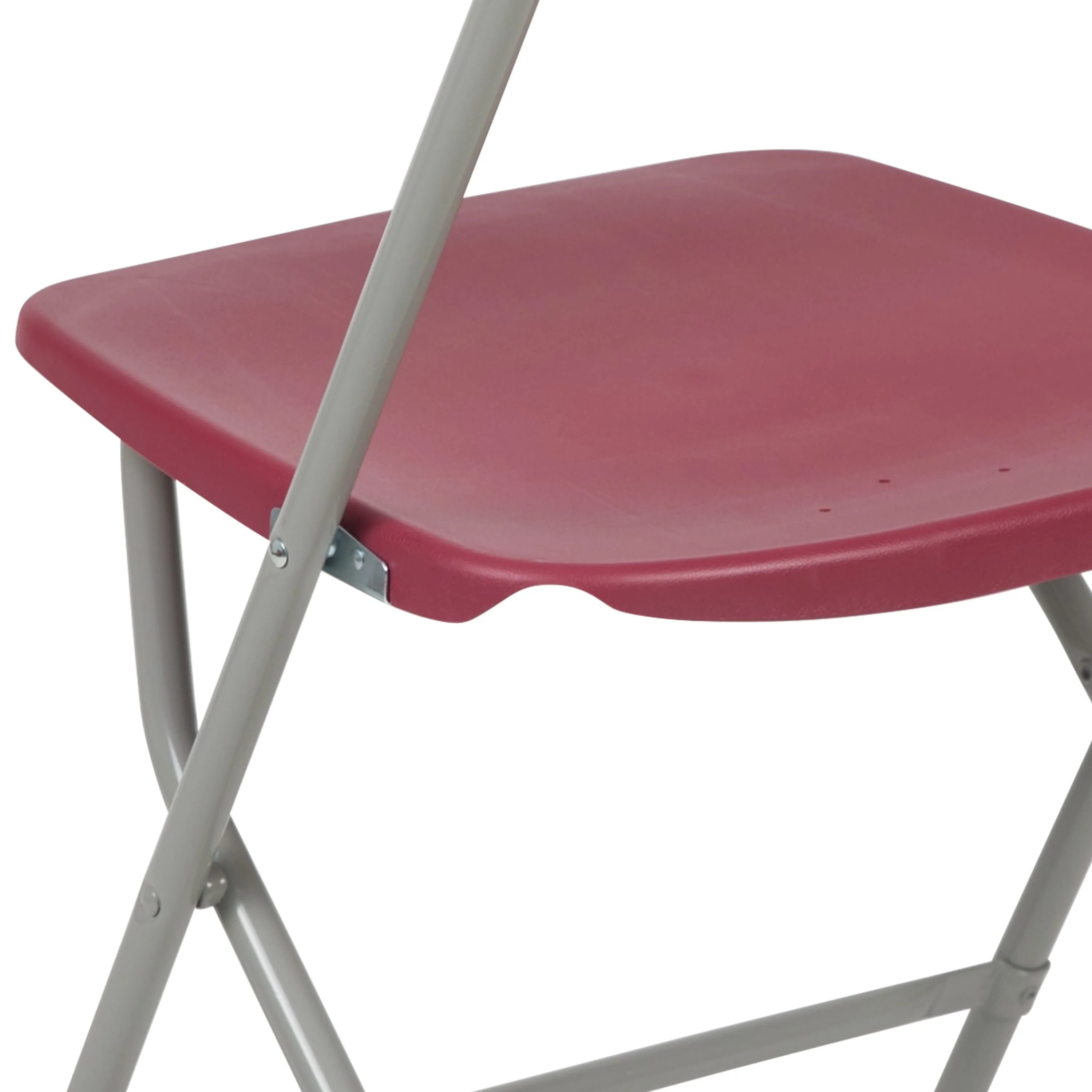 Hercules Series Plastic Folding Chair - 650LB Weight Capacity