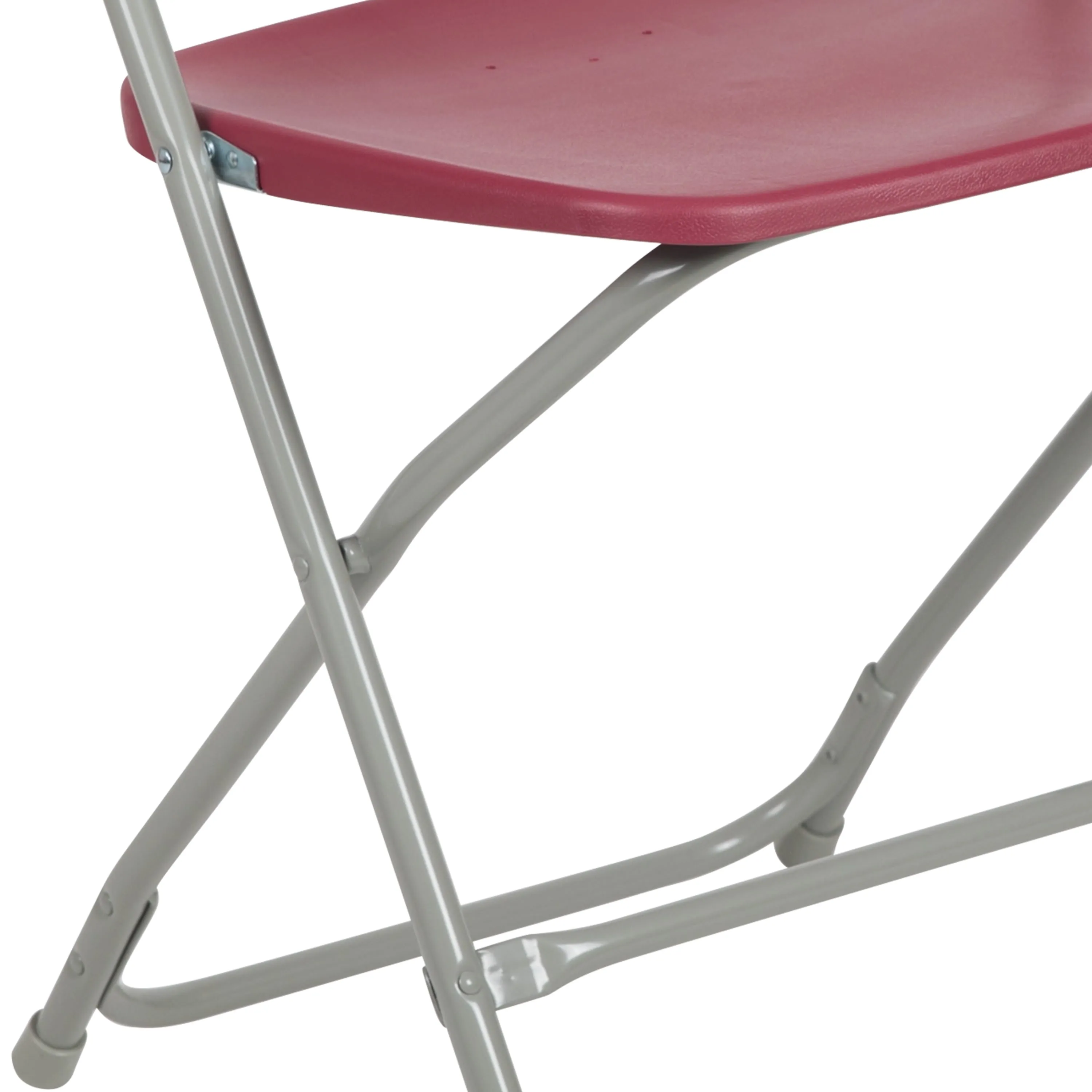 Hercules Series Plastic Folding Chair - 650LB Weight Capacity