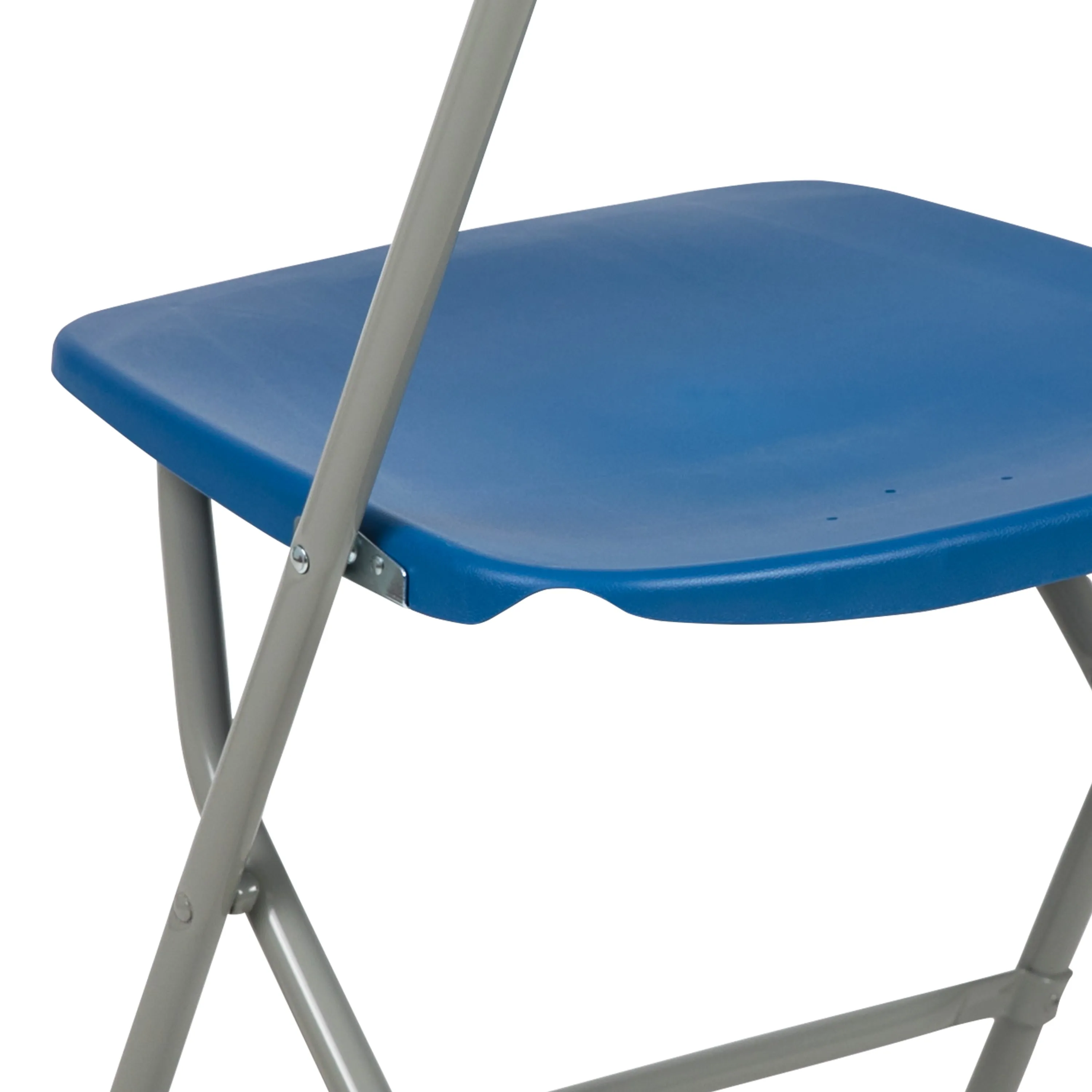 Hercules Series Plastic Folding Chair - 650LB Weight Capacity