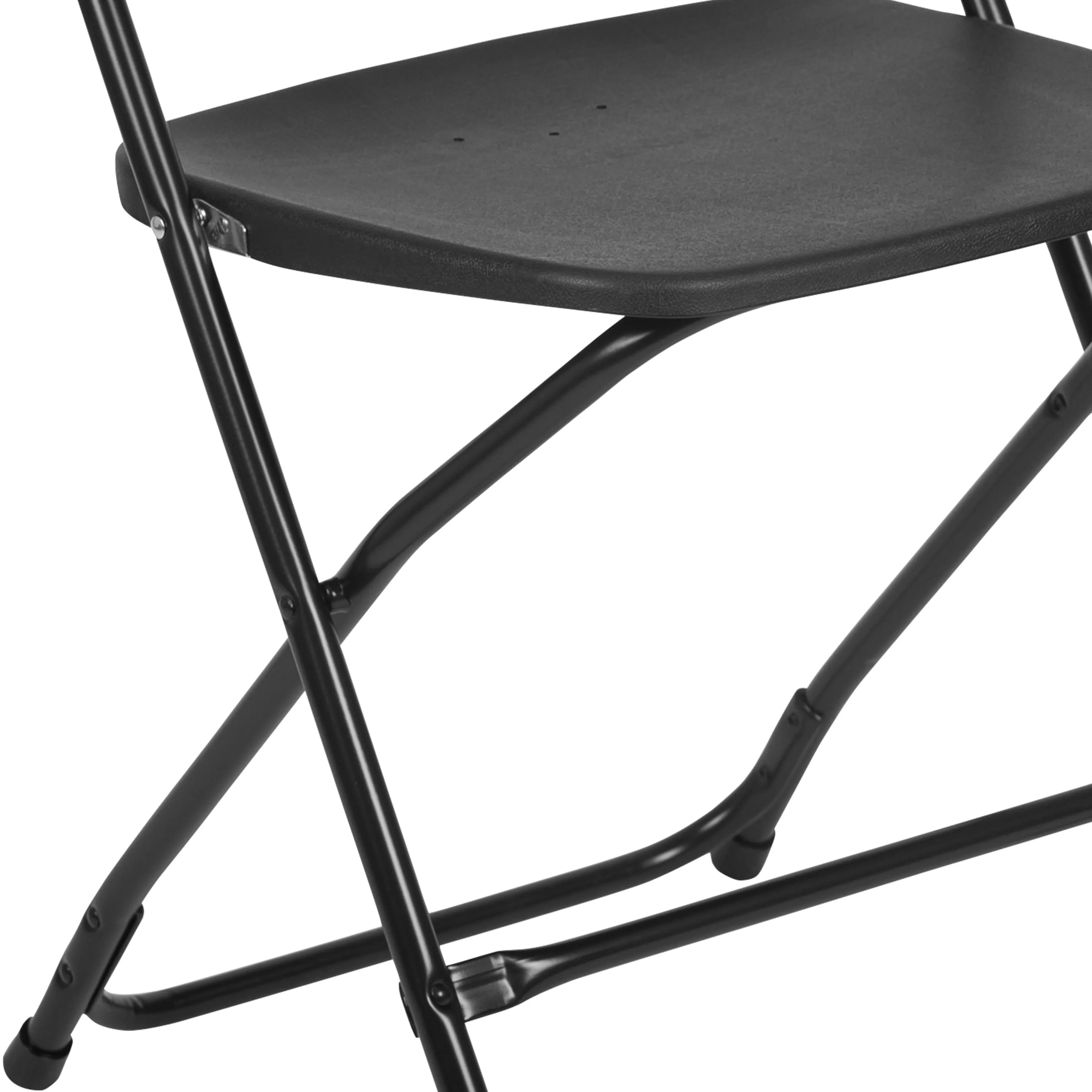 Hercules Series Plastic Folding Chair - 650LB Weight Capacity