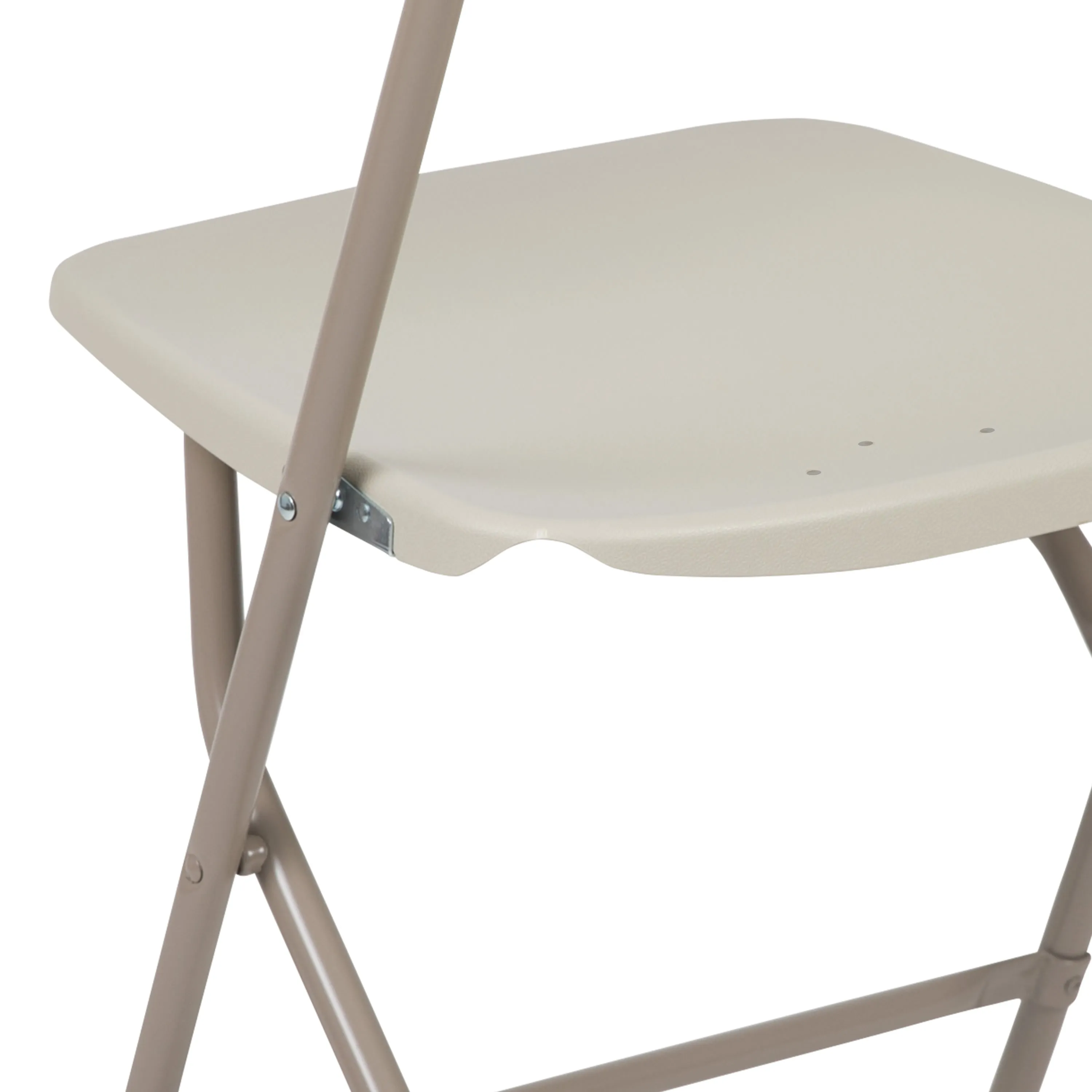 Hercules Series Plastic Folding Chair - 650LB Weight Capacity