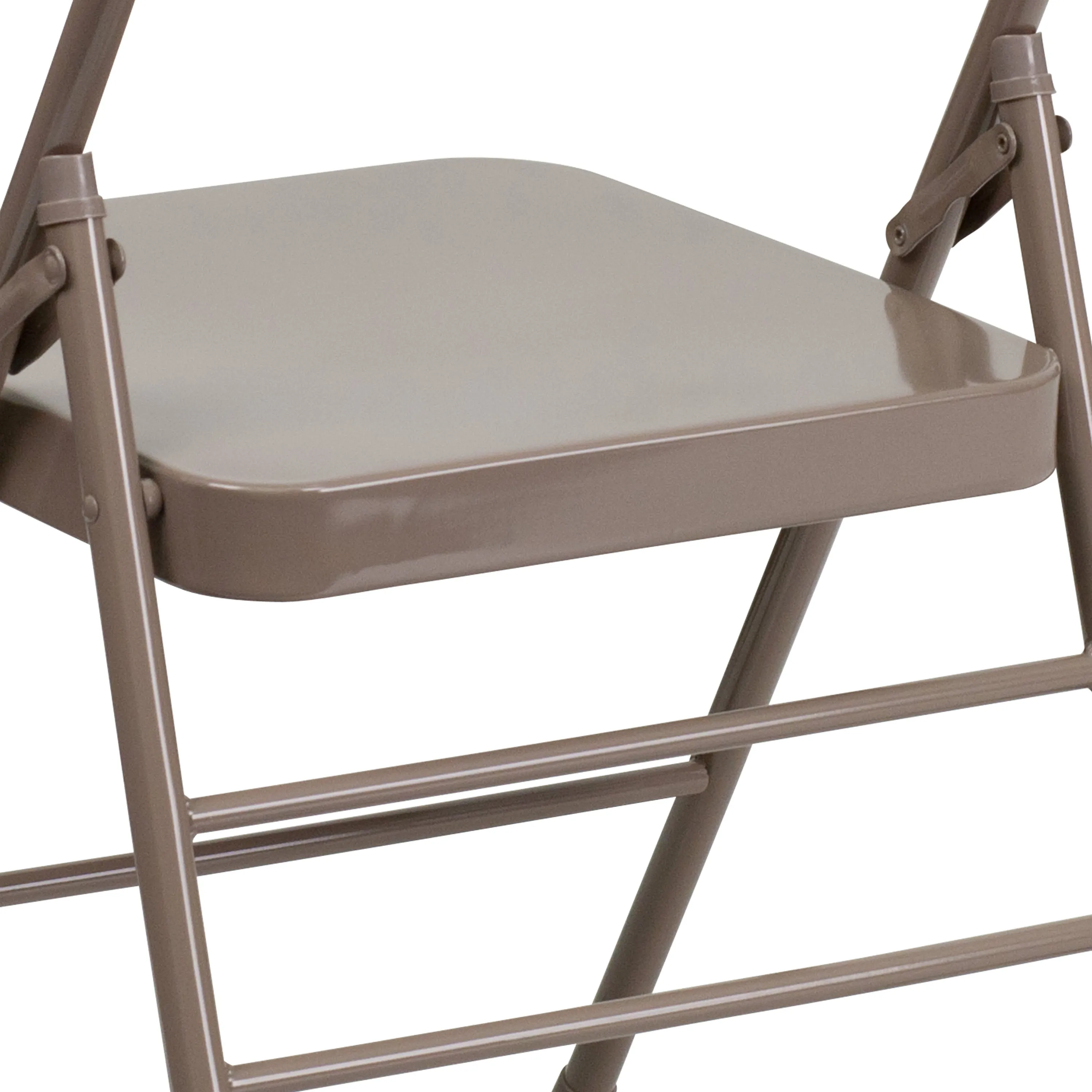 HERCULES Series Triple Braced & Double Hinged Metal Folding Chair