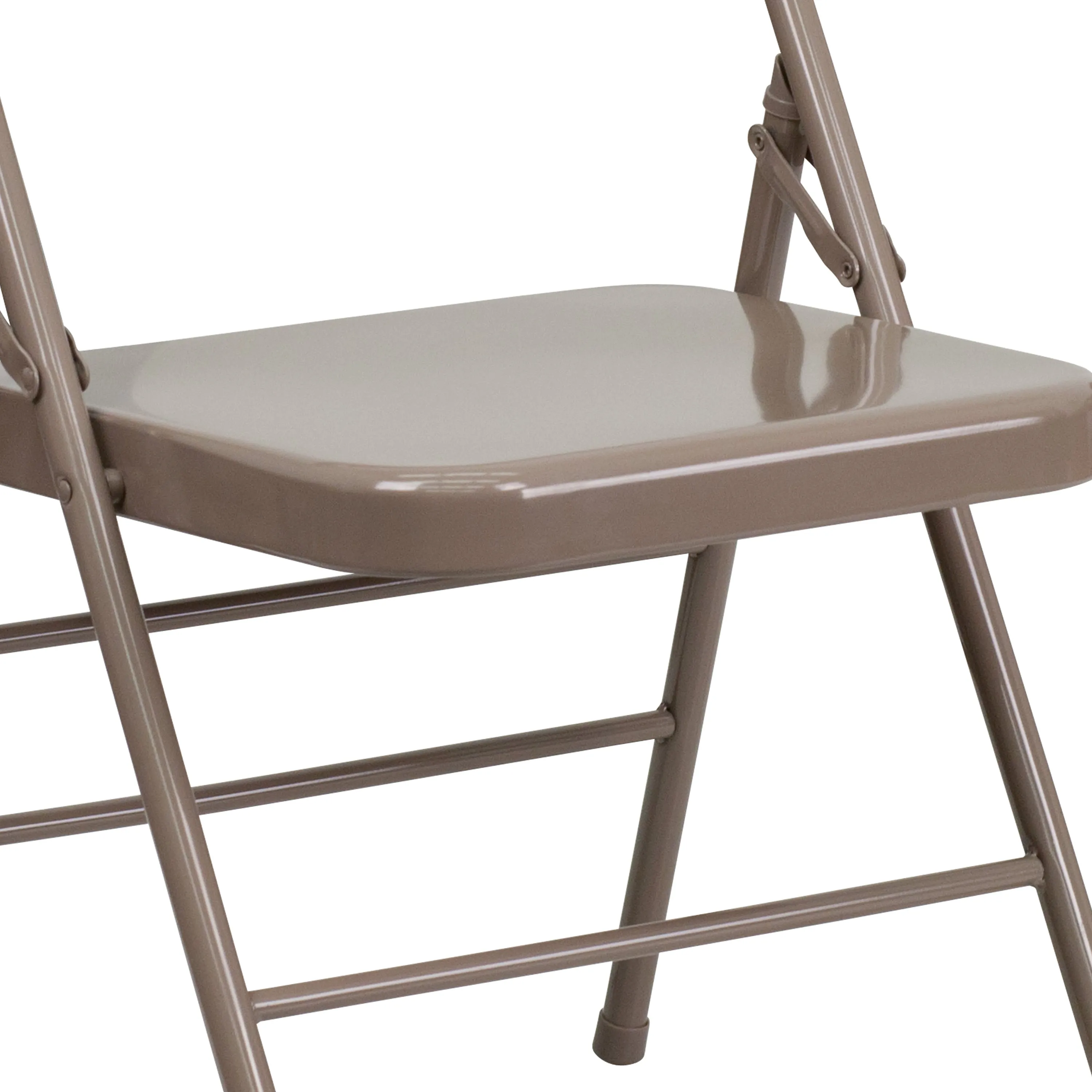 HERCULES Series Triple Braced & Double Hinged Metal Folding Chair