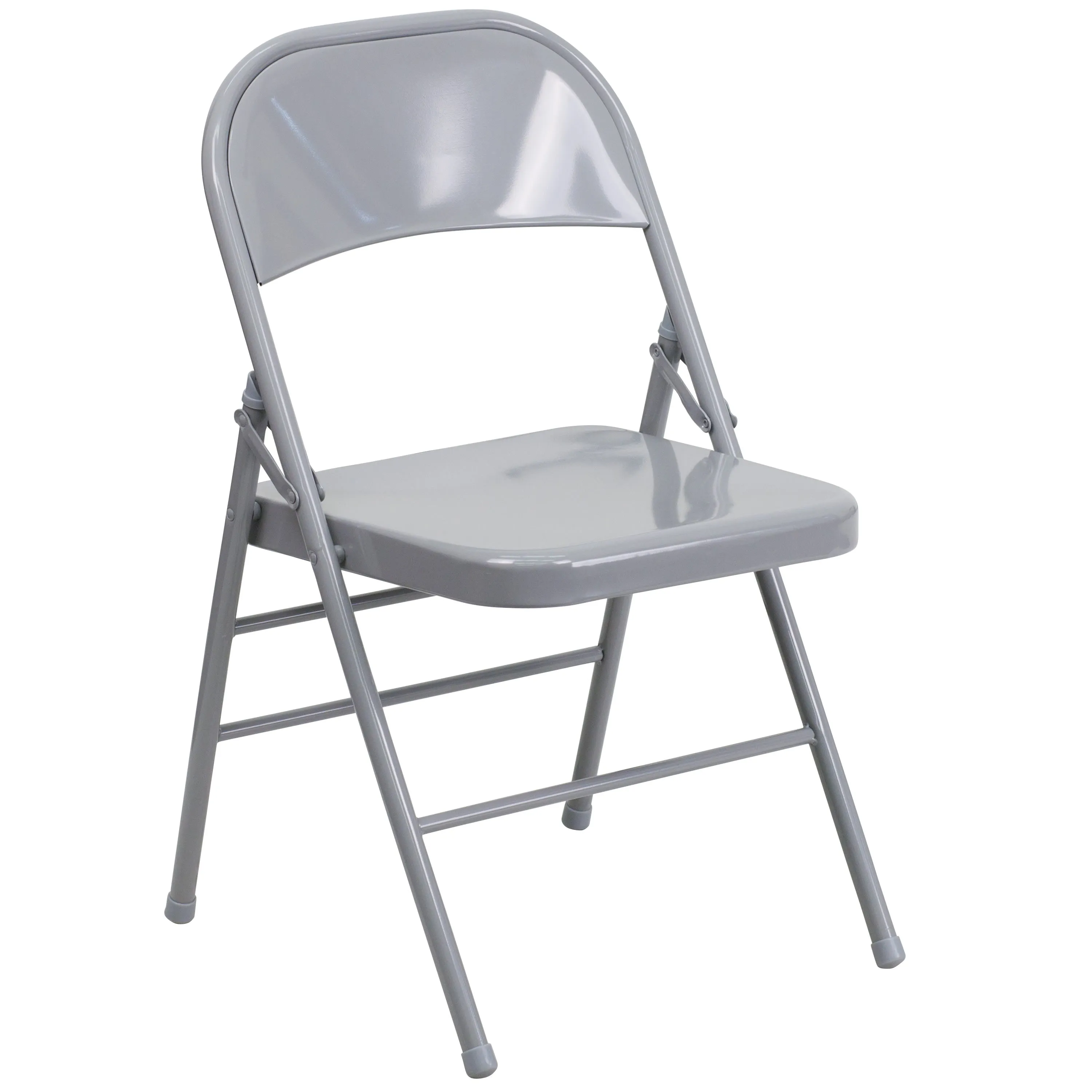 HERCULES Series Triple Braced & Double Hinged Metal Folding Chair