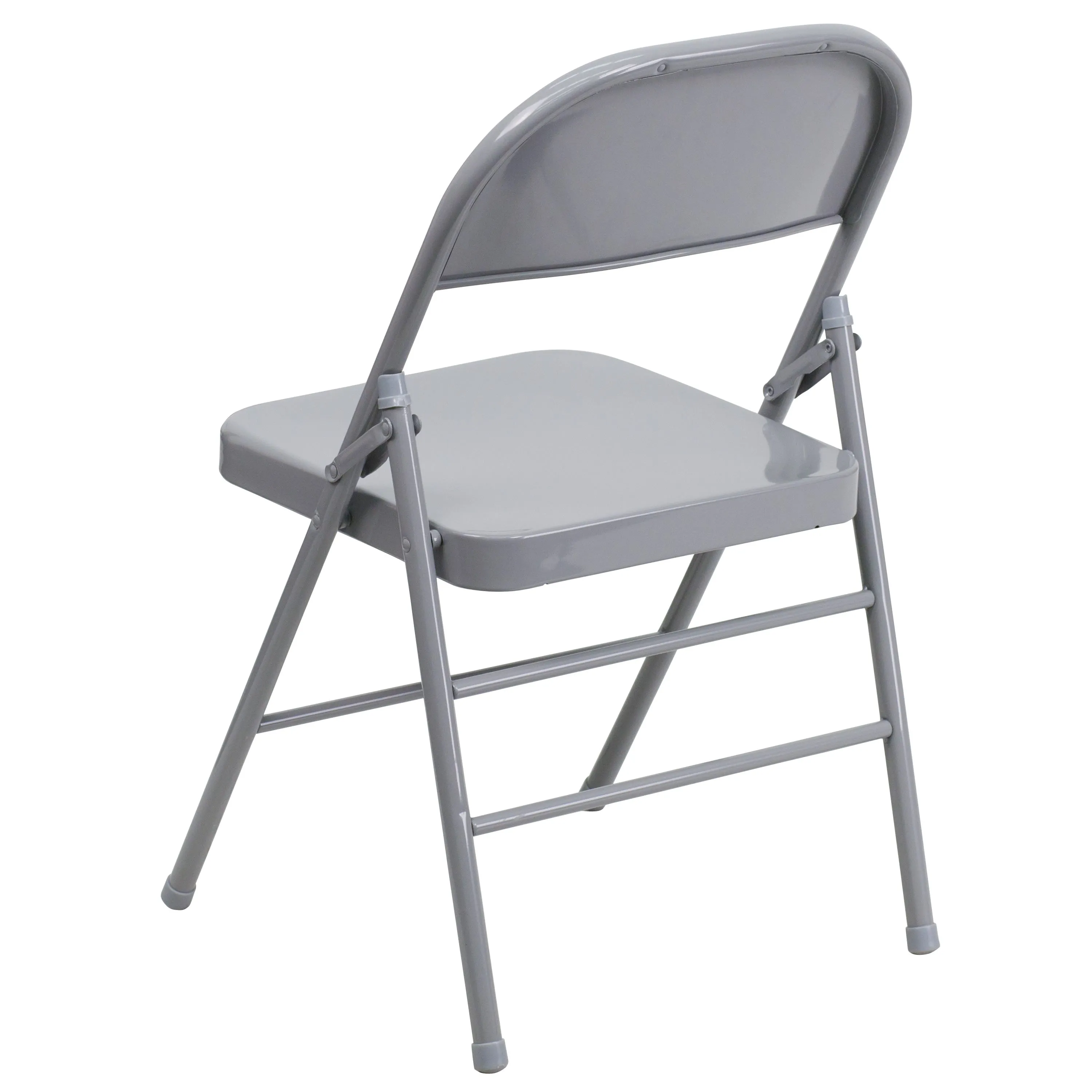 HERCULES Series Triple Braced & Double Hinged Metal Folding Chair