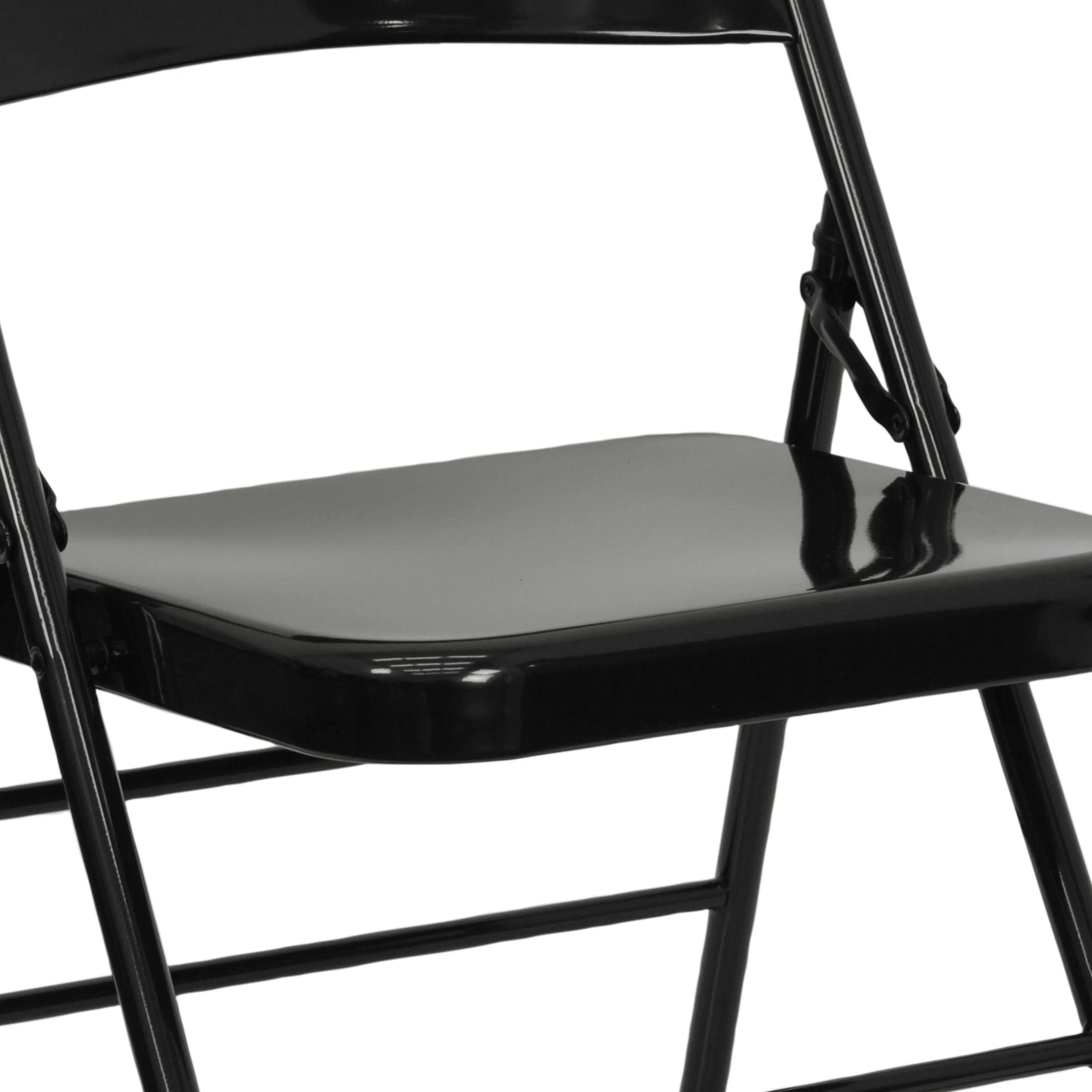 HERCULES Series Triple Braced & Double Hinged Metal Folding Chair