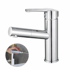 Homelody Brass Chrome-plated single handle Removable Lavatory Washbasin Faucet for Bathroom