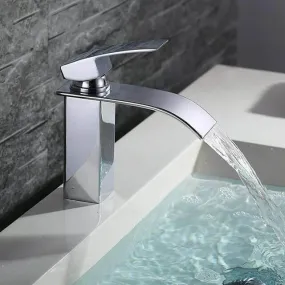 Homelody high end Single-lever waterfall Basin Faucet for Bathroom