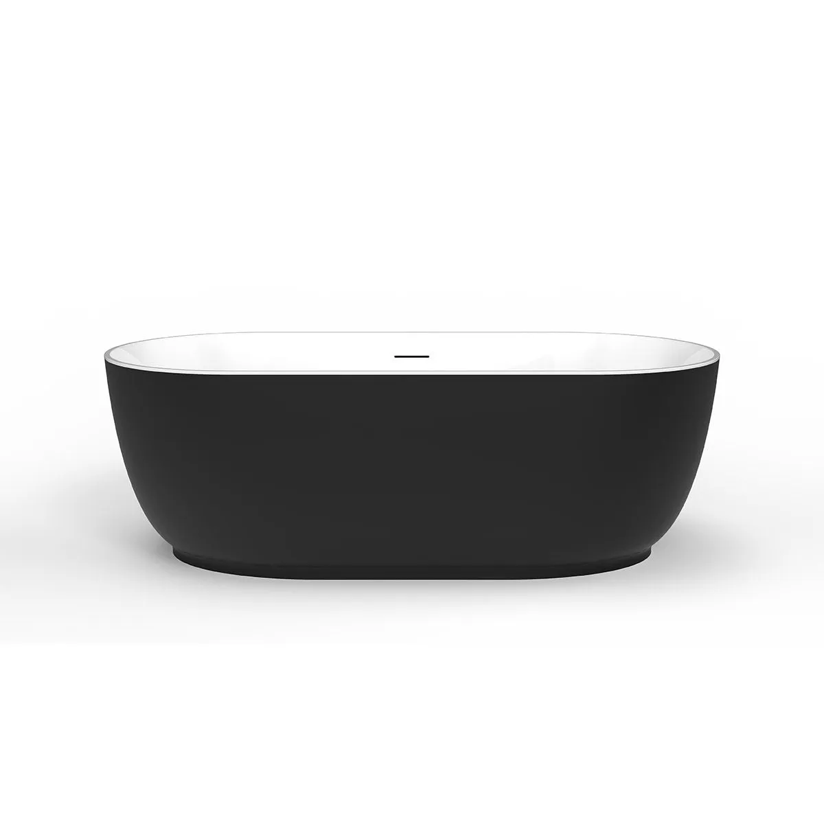 Jorimi-59-BLK Freestanding Bathtub