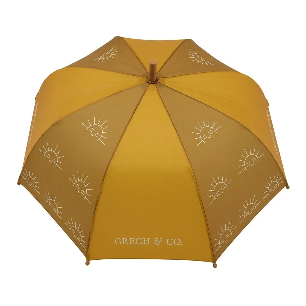 Kids Rain Umbrella - Wheat