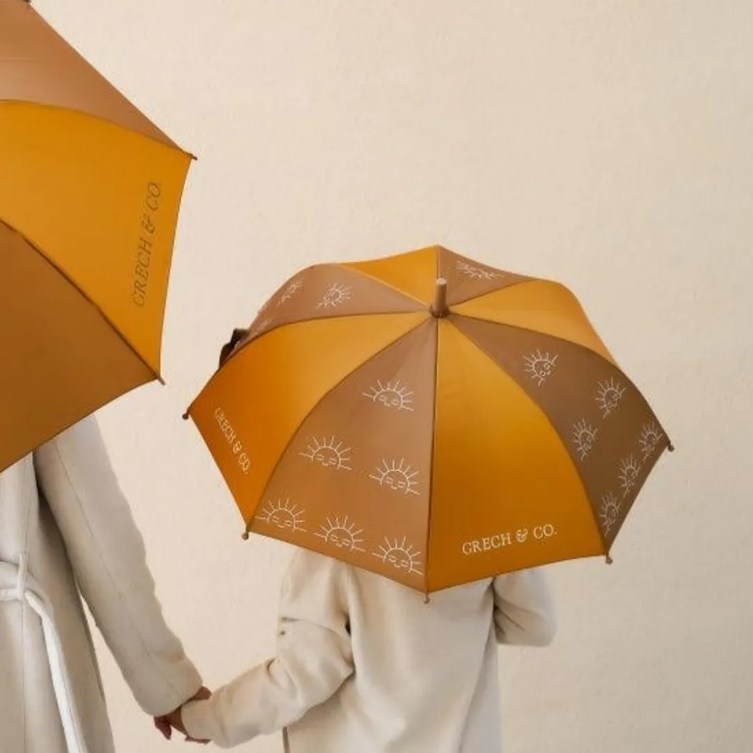 Kids Rain Umbrella - Wheat