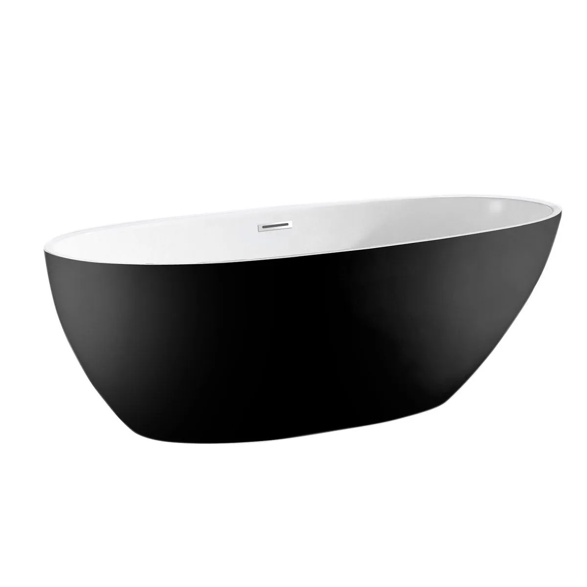 Layla Black-NF Freestanding Bathtub