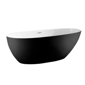 Layla Black-NF Freestanding Bathtub