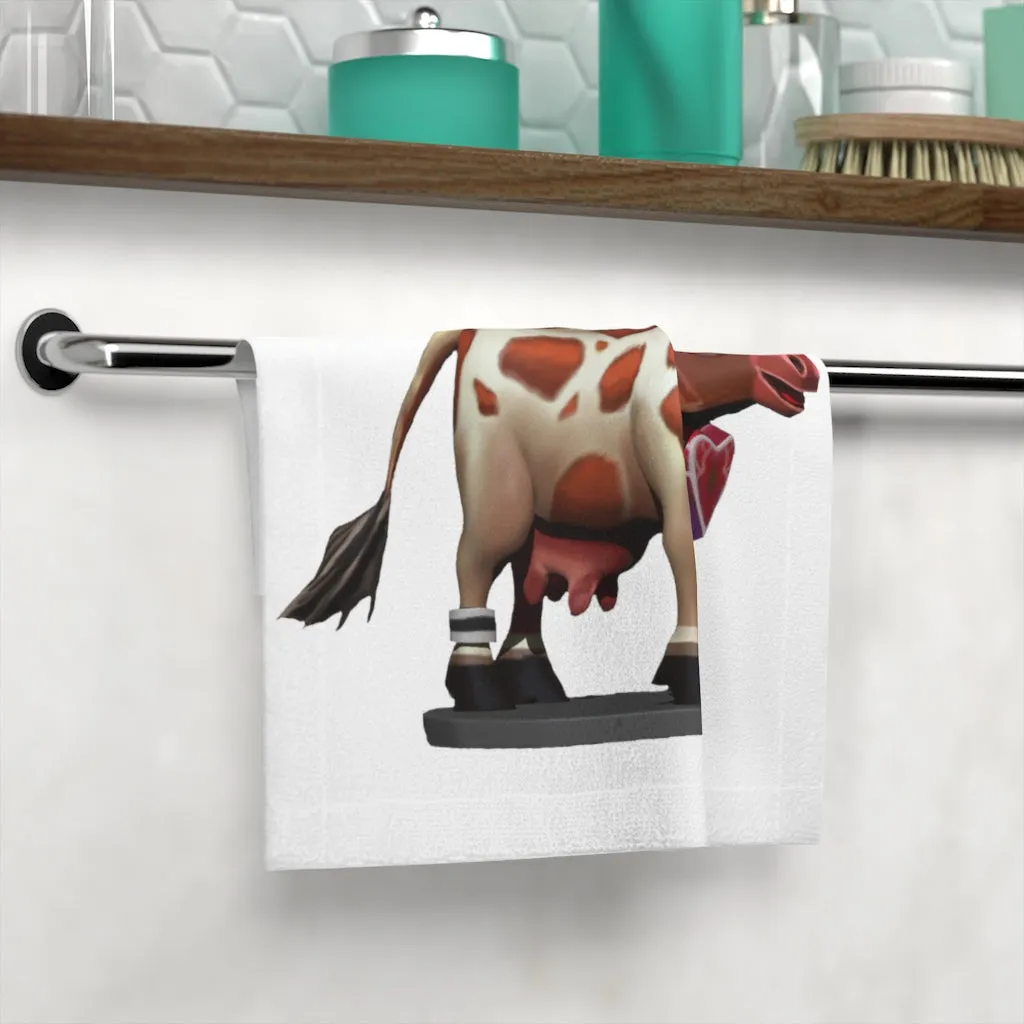 Light Brown Cow Face Towel