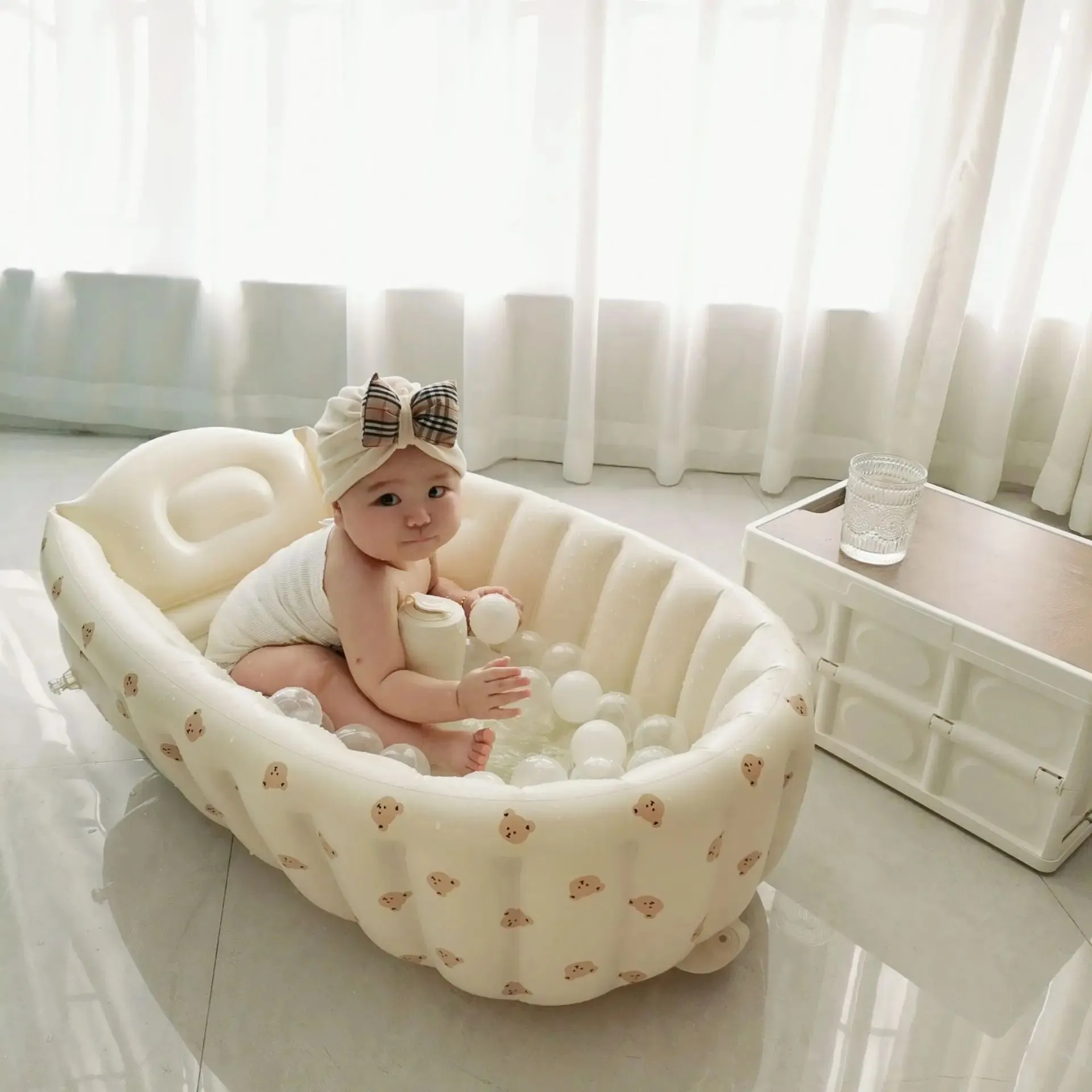 Little Swimmer Mini Inflatable Bathtub