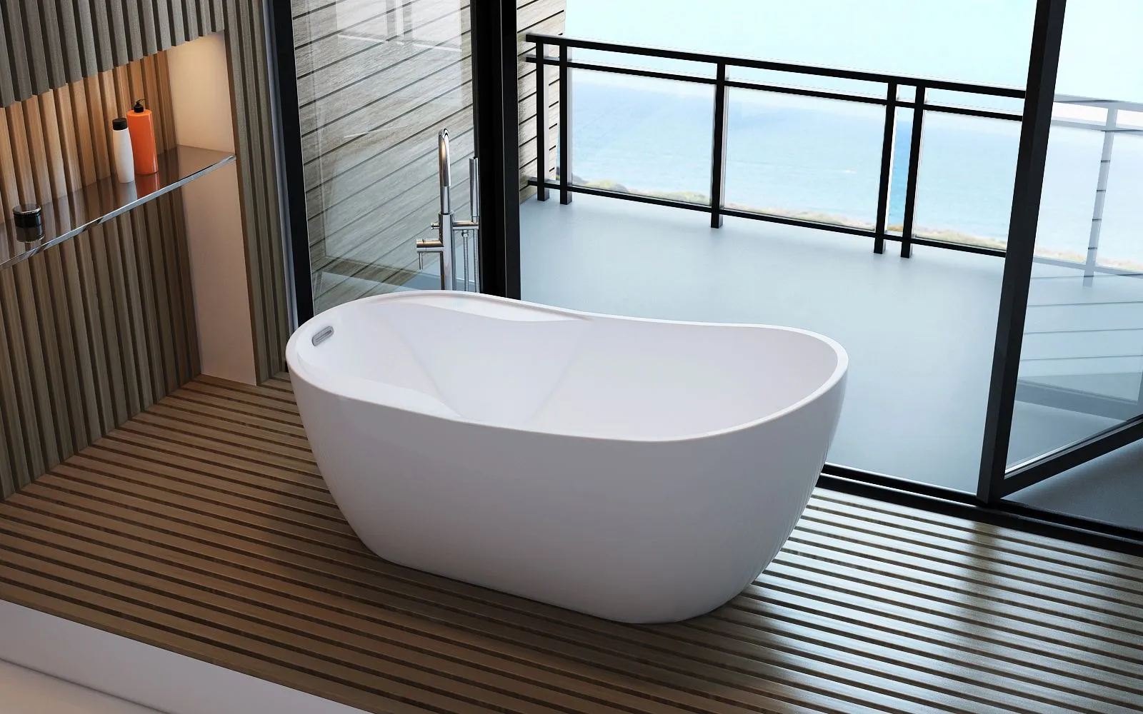 Miami-59 Freestanding Bathtub