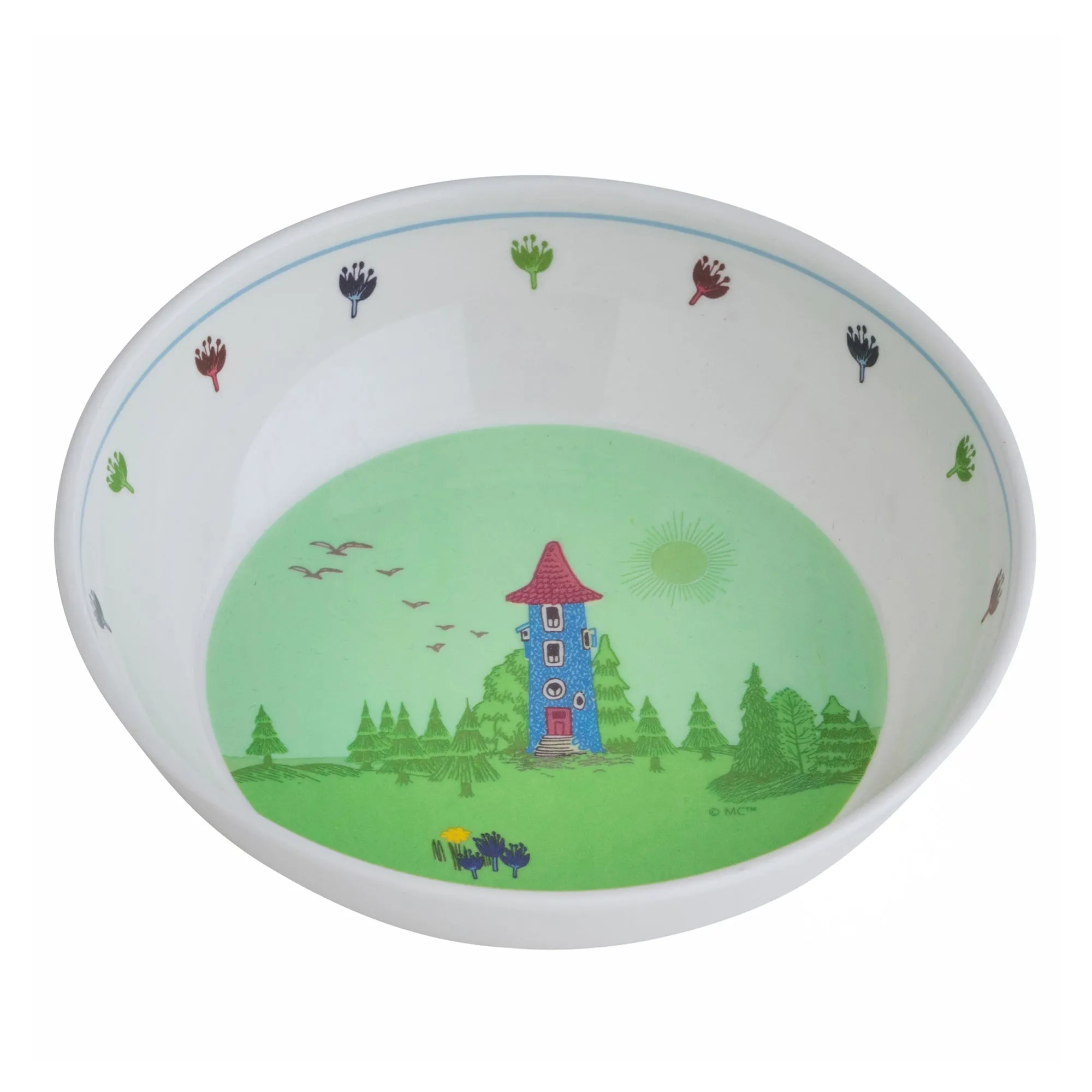 Moomin Melamine Bowl – Green